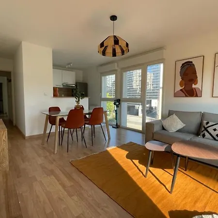 شقة Charming T3 With Balcony And Garden نانت